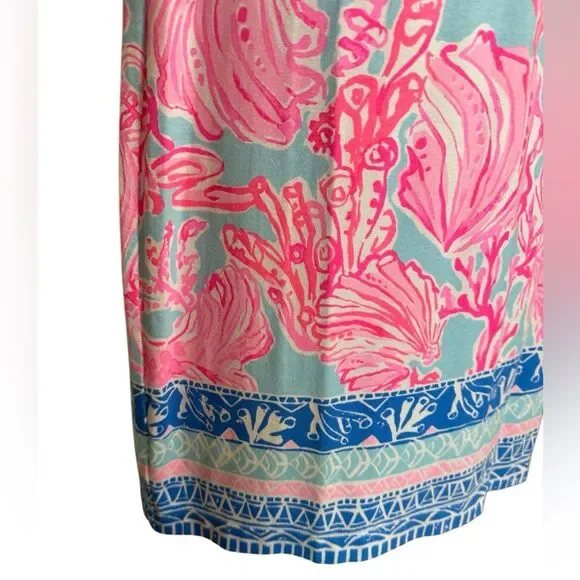 Lilly Pulitzer Midi Sophie Dress Coral Dress - Picture 5 of 9